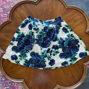 Blue Floral Delia’s Skirt